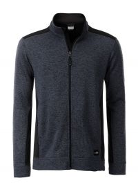 Fleece Jacke Herren Grau